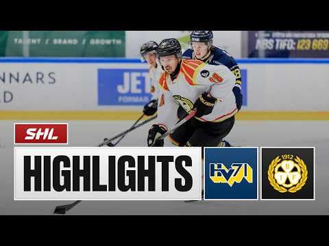 Highlights | Hv71 - Brynäs | SHL | Omgång 8