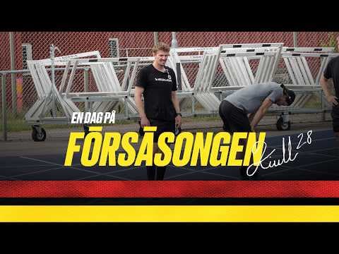 En dag på försäsongen med Johannes Kinnvall