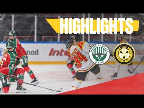 Highlights | Frölunda - Brynäs | SDHL | Omgång 2