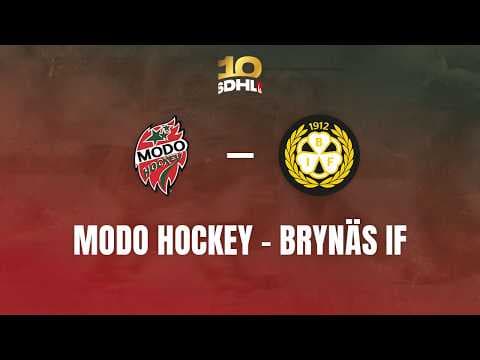 SDHL: MoDo Hockey - Brynäs IF | Hägglunds Arena | Säsong 26/27