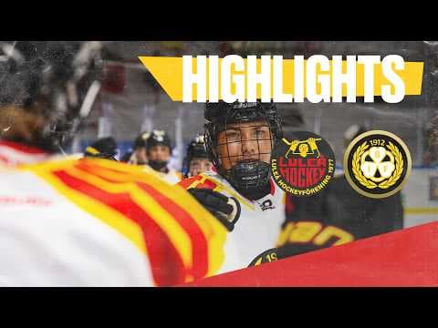 Highlights | Luleå - Brynäs | SDHL | Omgång 4