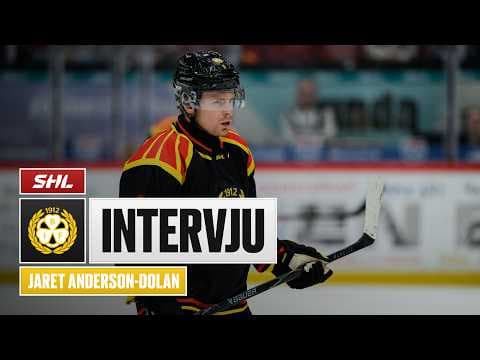 Matchhjälten Jaret Anderson-Dolan efter övertidssegern mot Djurgården