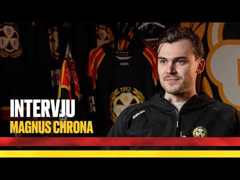 Intervju med nyförvärvet Magnus Chrona
