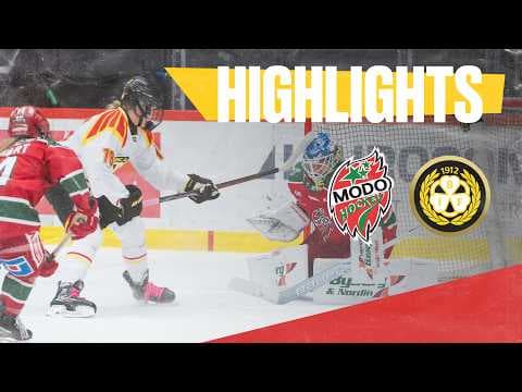 Highlights | MoDo - Brynäs | SDHL | Omgång 7