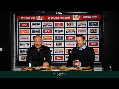 Presskonferens efter Brynäs Luleå 26 september 2026