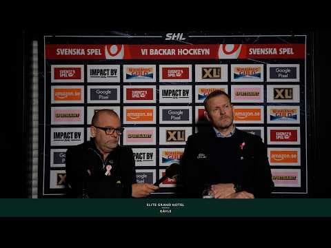Presskonferens Brynäs - Växjö
