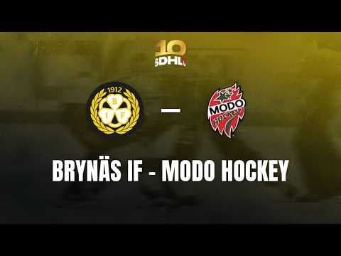 SDHL: Brynäs IF - Modo Hockey | Monitor ERP Arena | Hockeyveckan Seriepremiär | Säsong 26/27