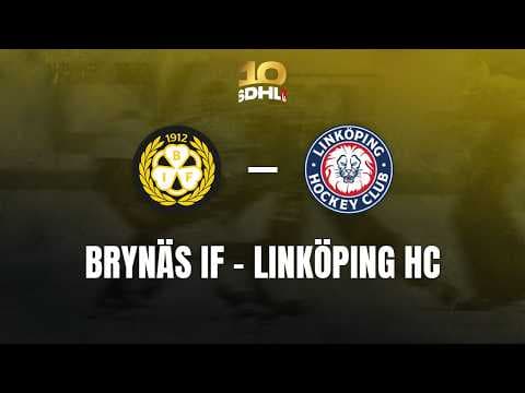 SDHL: Brynäs IF - Linköping HC  | Monitor ERP Arena | Säsong 26/27